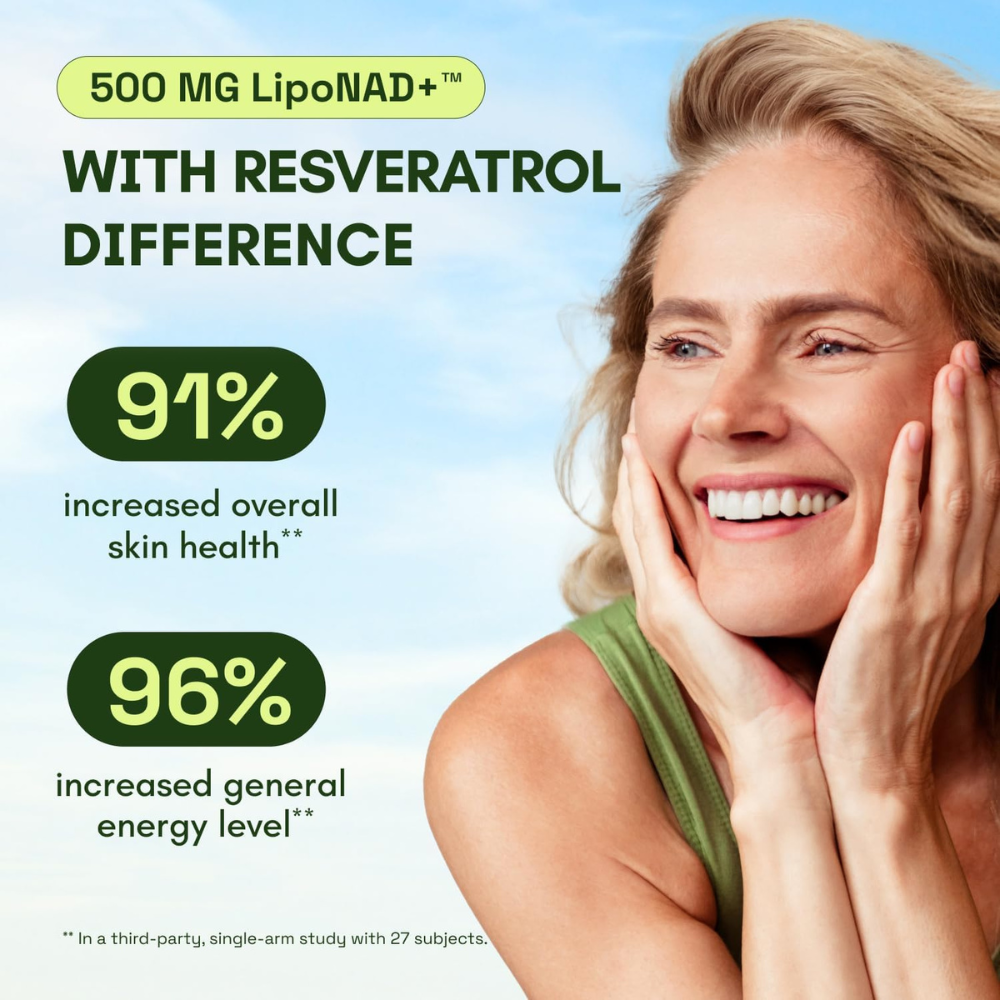 Cata-Kor NAD+ Advanced Resveratrol 500mg