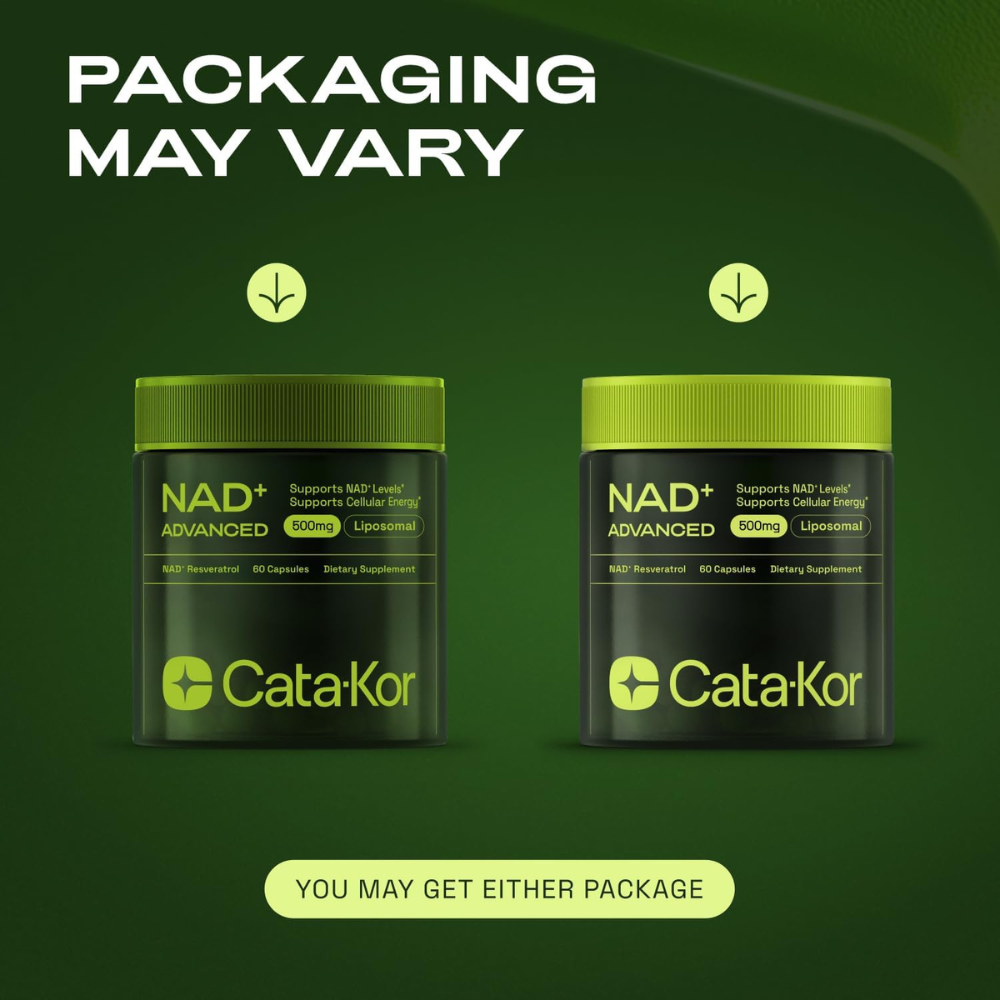 Cata-Kor NAD+ Advanced Resveratrol 500mg