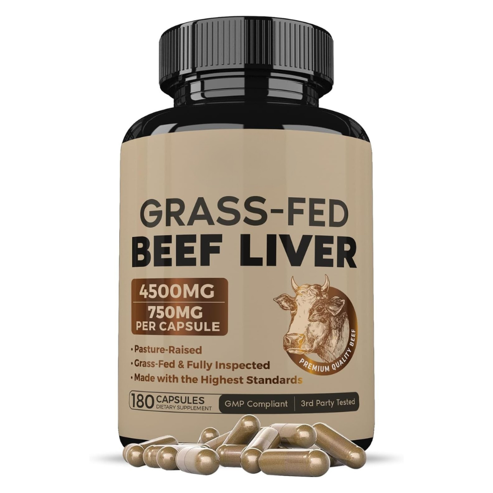 Grass-Fed Beef Liver Capsules