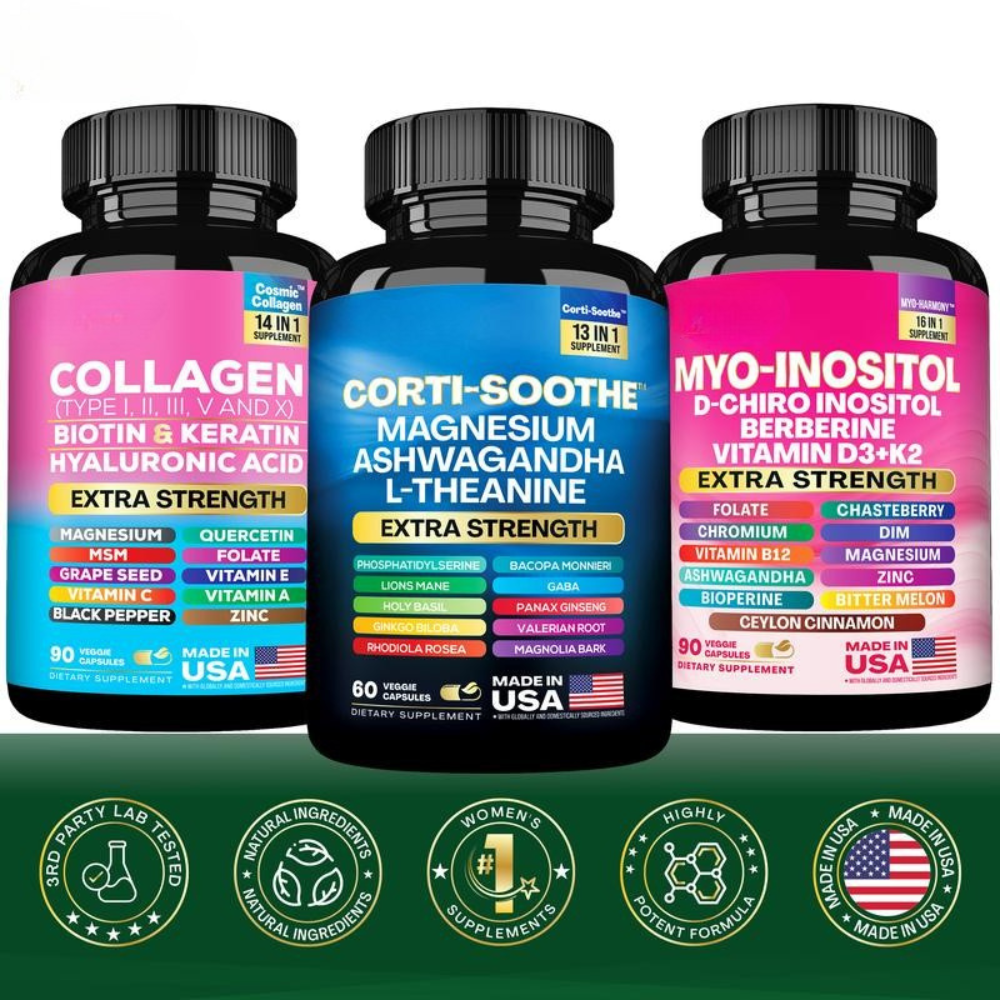 Corti-Soothe, Myo-Inositol, Collagen & Extra Strength Ingredients