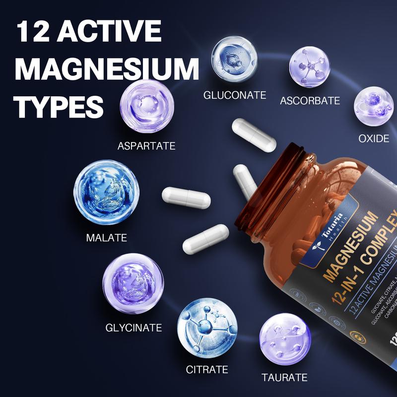 Totaria 12-in-1 Magnesium Complex 700mg