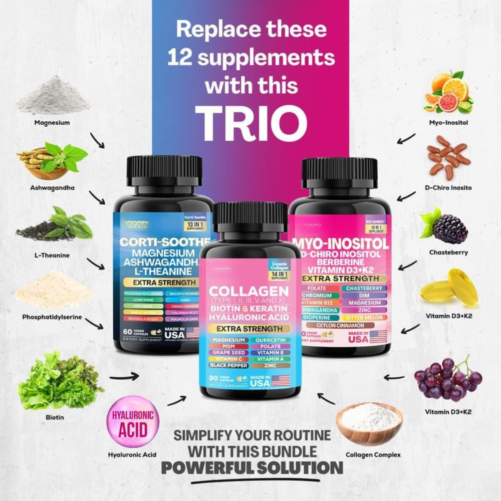 Corti-Soothe, Myo-Inositol, Collagen & Extra Strength Ingredients