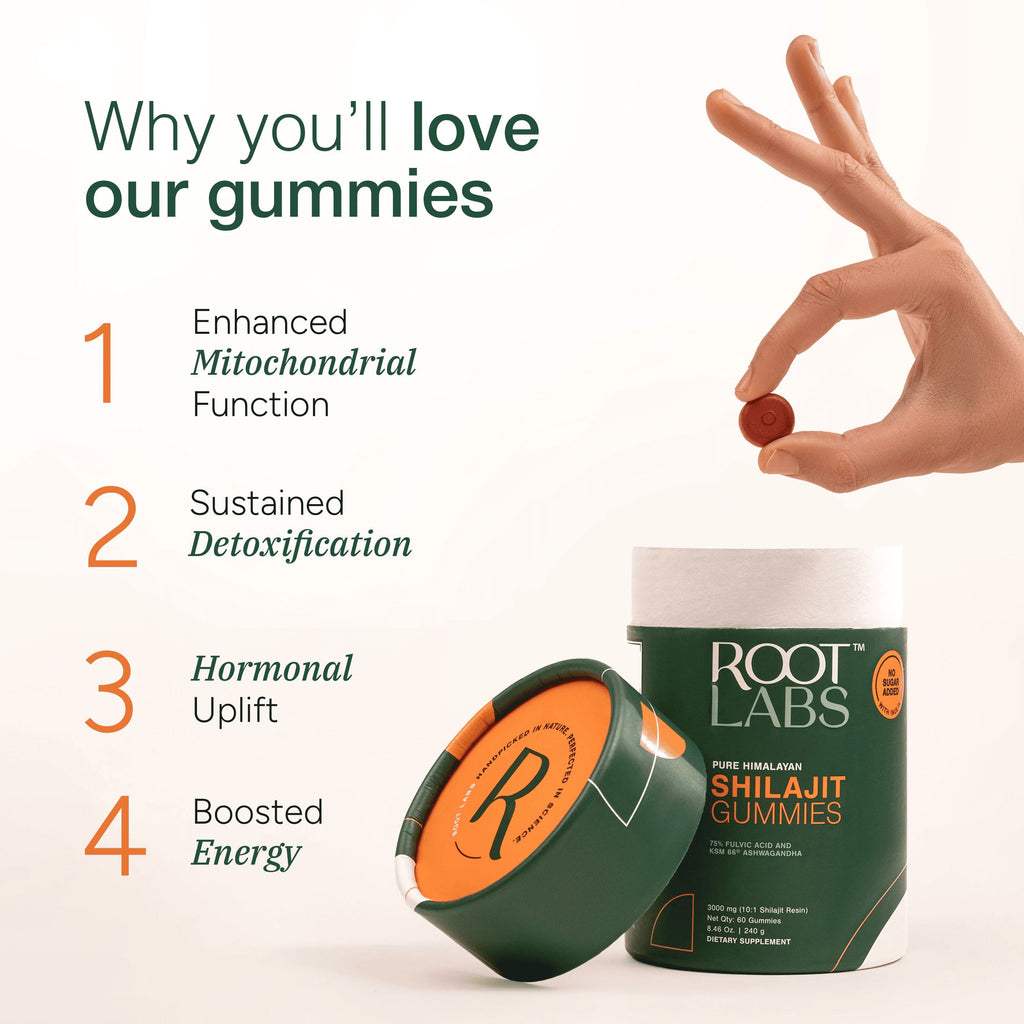 Root Labs Shilajit Gummies