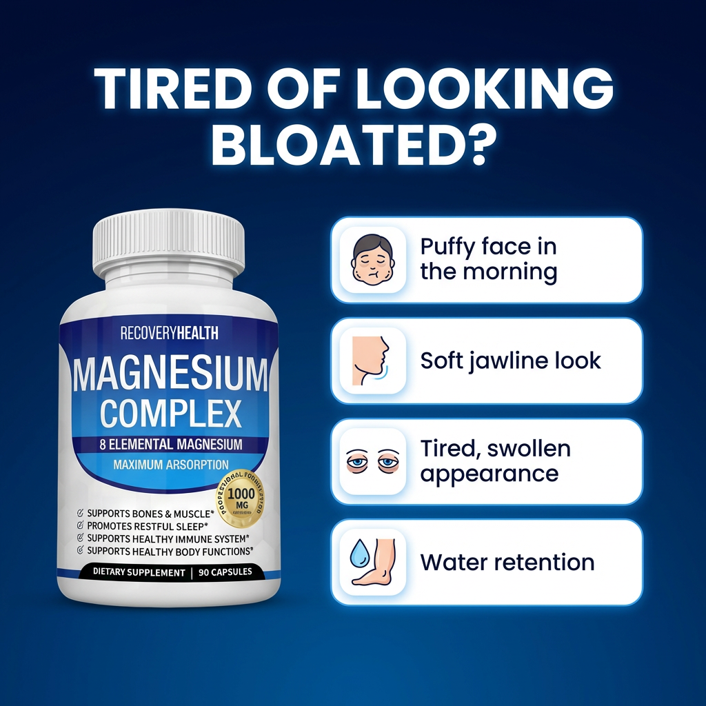 Magnesium Complex Debloat Your Face