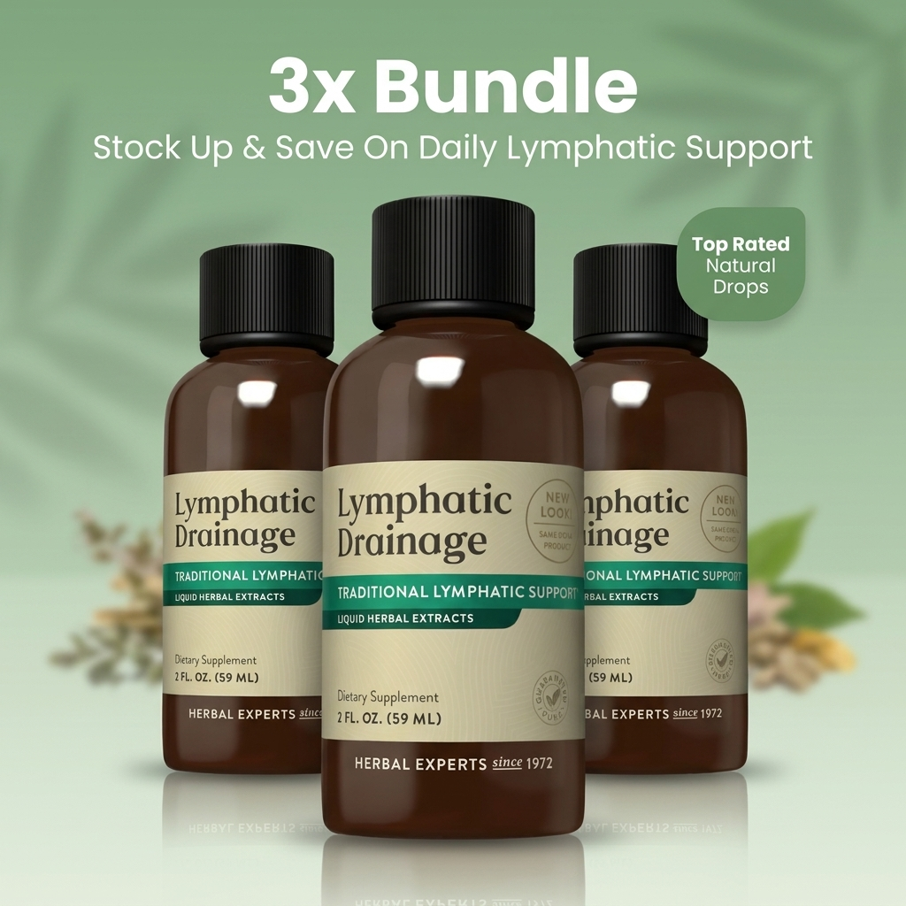 Lymphatic Drainage Support 3x Bundle
