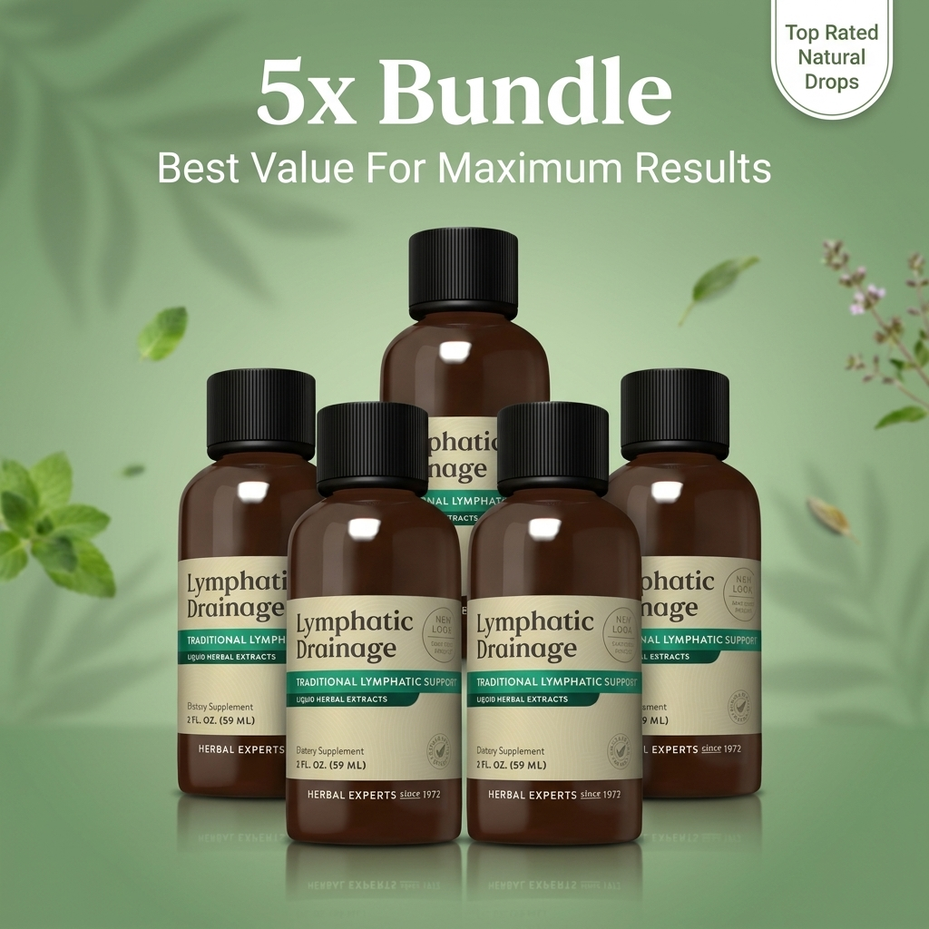 Lymphatic Drainage Support 5x Bundle